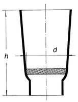 Kelímok filtračný kužeľového tvaru, S4, 15 ml, SIMAX