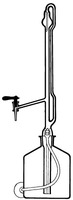 (MOQ! on request) Automatic burette according to Pellet with stopcock, cl. B, incl. bottle and balloon, 10 ml, SIMAX