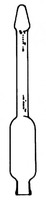 Butyrometer Gerber, na mlieko, 0 - 7 %, SIMAX