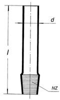 Zábrus normalizovaný - jadro (NZ) 85/55, SIMAX