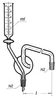 (MOQ! on request) Přestupník s přikapávací nálevkou, 50 ml, NZ 14/23, SIMAX