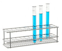 Test tube stand 18/10 steel, 3x12 test, tubes