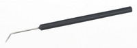 Dissecting needle, bent, L=140mm, plastic handle