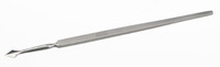 Dissecting needle, stainless magnetic, Lancet, L=140mm