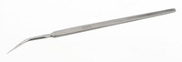 Dissecting needle, stainless magnetic, bent, L=140mm
