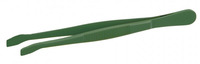 Pinzeta lomená, potažená teflonem, ploché čelisti, 105 mm