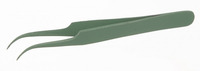 Precision forceps PTFE-Coating, sharp-bent, L=105mm