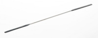 Micro spatula double 18/10 steel, LxW=185x6mm