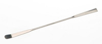 Double spatula 18/10 steel, LxW=125x7mm