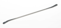 Double spatula-spoon shape 18/10 steel, LxW=130x5mm