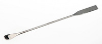 Spoon spatula 18/10 steel, LxW=130x5mm