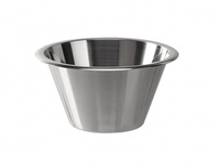 Laboratory bowl 18/10 steel, high, shape, 750ml