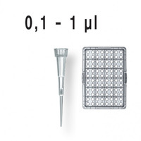 Špičky s filtrem 0,1 - 1 µl, NESTERILNÍ (10 zásobníků x 96 ks), Brand