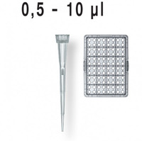 Špičky s filtrem 0,5 - 10 µl, NESTERILNÍ (10 zásobníků x 96 ks), Brand