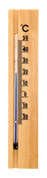 Teploměr pokojový -20 až +50°C, světlé dřevo, 175 x 30 mm