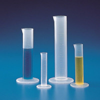 Volumetric cylinder, low form, PP, 10 ml, transparent graduation, Kartell