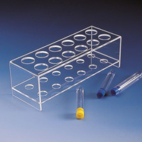 Rack for tubes dia. 38 mm, 12 places, PMMA, transparent, Kartell