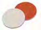Septum guma červená/PTFE béžové, 45°, 1,0mm, bal.100ks