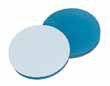 Septum silikon modrý transparent/PTFE bílý, 45°, 1,3mm, bal.100ks