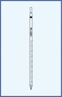 Full flow pipette, QUALICOLOR, COLOR CODE, class AS, 1 ml (0.01) verified - K 4
