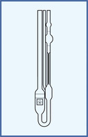 Viskozimeter podľa Ubbelohdeho, typ 0a, rozsah merania 0,7 - 3 mm2/s