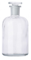 Láhev reagenční úzkohrdlá, bílá, NZ 14,5/23, 100 ml, Sklárny Moravia
