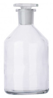 Láhev reagenční úzkohrdlá, bílá, Steilbrust, NZ 14,5/15, 50 ml, Sklárny Moravia