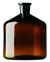 Fľaša zásobná k automatickej byrete podľa Pelleta,  hnedá,  2000 ml,  Sklárny Moravia