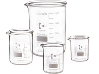 Beaker with spout, low form, thick-walled, 150 ml , DWK