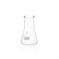 Erlenmeyer flask, conical, wide neck, thick-walled, 250 ml, DWK