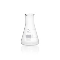 Erlenmeyer flask, conical, wide neck, thick-walled, 500 ml, DWK