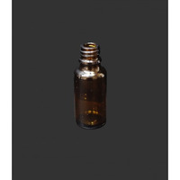 Drop bottle, GL 18, brown glass, 20 ml