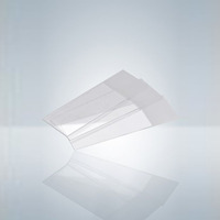 Slide glass cutted, 75 x 25 mm, frosted surface, pack. of 50, HUIDA
