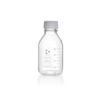 Fľaša DURAN® Premium, GL 45, skrutkovací uzáver s vylievacím krúžkom s odolnosťou proti tepelnému šoku 160K, 500 ml, DWK