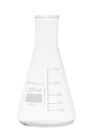 Erlenmeyer flasks, narrow neck, made from borosilicate glass 3.3, with durable volume scale, 2000 ml, according to ISO 1773, pack. of 6, LABSOLUTE® (pack. size: 6 Pieces)