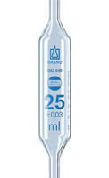 Bulb pipette BLAUBRAND®, class AS, 4 ml, 1595/1A/4 pack. of 6 pcs)