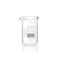 Beaker, tall form with spout, thick-walled, 150 ml, DWK (pack. of 10)