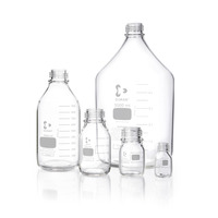 Reagent bottle, clear, GL 32, without cap and pouring ring, 50 ml, DWK