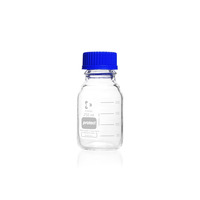Láhev DURAN® Protect potažená plastem, GL 45, se šroubovacím uzávěrem a vylévacím kroužkem (PP), 250 ml, DWK