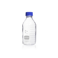 Láhev DURAN® Protect potažená plastem, GL 45, se šroubovacím uzávěrem a vylévacím kroužkem (PP), 1000 ml, DWK