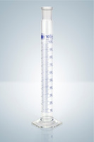 MEASURING CYLINDERS A 10 ML CC, DURAN, POLY STOPPER