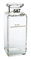 Sample cuvette, 1 inch, square glass, 25 ml, HACH, (pack. of 2 pcs)