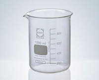 Beaker, low form, duran, 25 ml, with graduation and spout