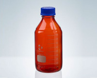 Láhev reagenční, tmavá, Duran, 150 ml, PP šroubovací uzávěr, GL 45