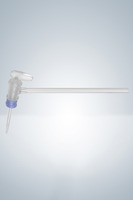 BURETTE STOPC. LATERAL 2-10 ML GLASS KEY, CLEAR GLASS