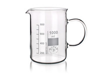Beaker, low form with handle and spout, 250 ml, SIMAX