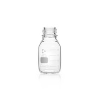 Fľaša reagenčná, číra, GL 45, bez uzáveru a vylievacieho krúžku, 150 ml, DWK