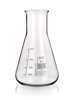 Erlenmeyer flask, wide neck, conical, 25 ml, SIMAX