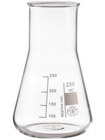 Erlenmeyer flask, wide neck, conical, 200 ml, SIMAX