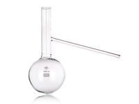 Fractional flask with centre-fused tube, 100 ml, SIMAX